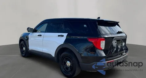 2020 Ford Explorer Police Interceptor from USA, damaged, VIN 1FM5K8AW4LGA95249